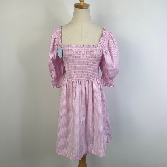 Hill House Light Pink Midi Dress - Picture 6 of 11